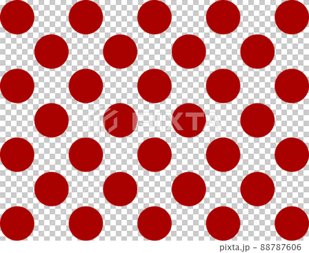 Large dot background material polka dot illustration material 88787606