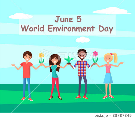 June 5 World Environment Day Connecting People 88787849