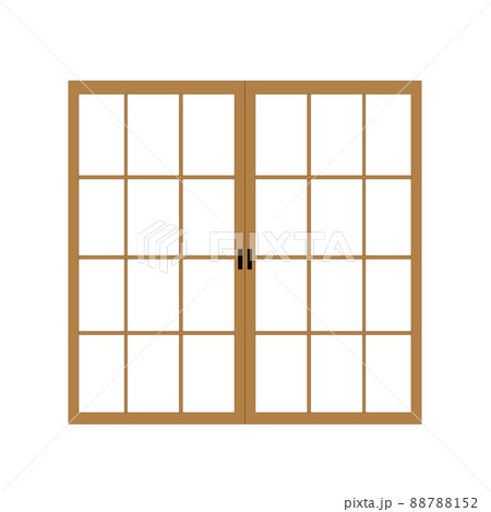 障子のイラスト素材 7152