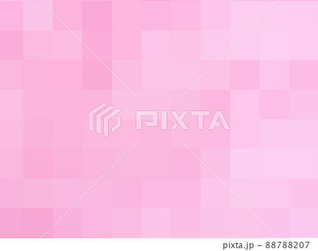 Pink background. Texture from soft pink squares for branding, calendar, card, banner, cover, website. Abstract art pattern of square pixels. A backing of mosaic light purple squares, space for your 88788207