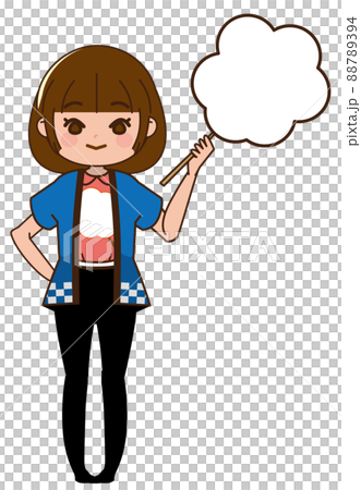 わた飴屋さん（売り子） 88789394