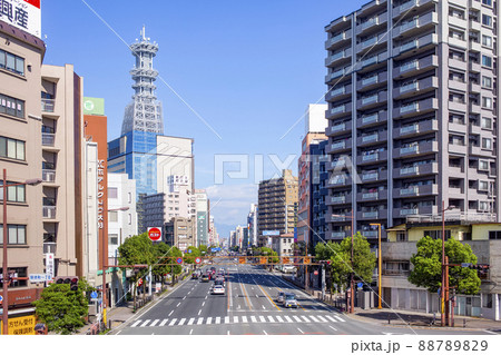 大分市街地・国道10号線 88789829