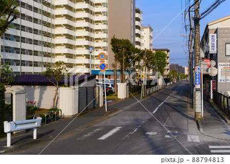 千葉県松戸市新松戸駅周辺の風景2022年4月 千葉県松戸市新松戸駅周辺の風景2022年4月 88794813