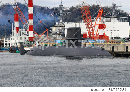 軍港・横須賀にて…日本を海中から護る潜水艦 軍港・横須賀にて…日本を海中から護る潜水艦 88795281