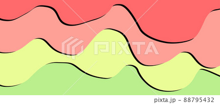 Abstract smooth color wave background. Eps 10 Abstract smooth color wave background. Eps 10 88795432