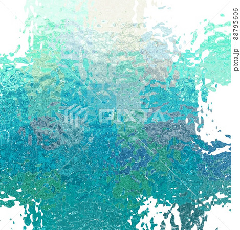 緑 グリーン GREEN 青 ブルー BLUE 素材 背景 装飾 緑 グリーン GREEN 青 ブルー BLUE 素材 背景 装飾 88795606