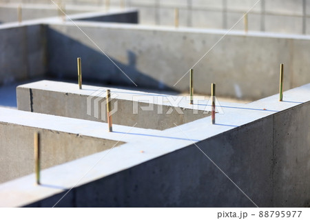 新築住宅の基礎工事　イメージ 88795977