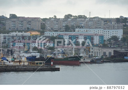 帰属未定地 樺太 ロシア 実行支配地 サハリン州 コルサコフ Корсаков 帰属未定地 樺太 ロシア 実行支配地 サハリン州 コルサコフ Корсаков 88797032
