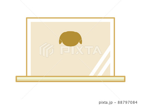 イヌのお墓のイラスト素材 88797084