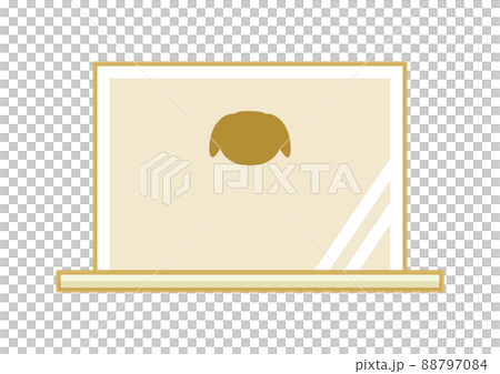 イヌのお墓のイラスト素材 88797084