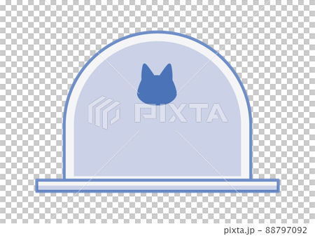 猫のお墓のイラスト 猫のお墓のイラスト 88797092