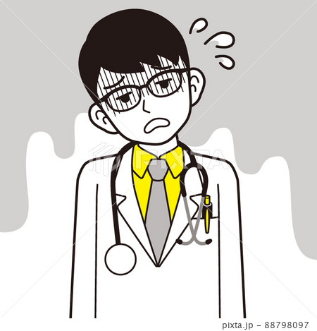 疲れた男性医師 88798097