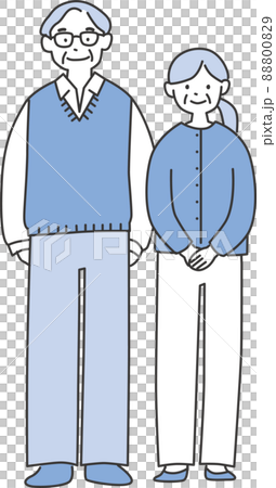 老年夫婦 老年夫婦 88800829