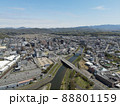 兵庫県三田市の市街地上空4 88801159