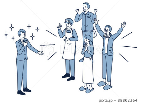 個人事業主の手助けをするコンサル、士業の男性 88802364