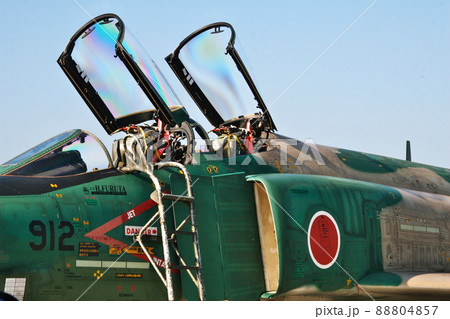 航空祭で展示されているRF4EJ偵察機 88804857