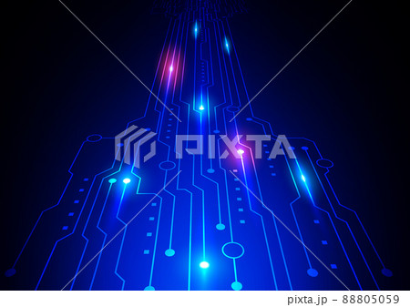 Circuit technology background Circuit technology background 88805059