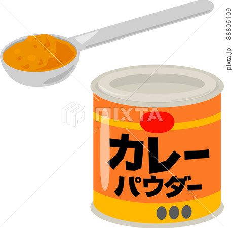 缶入りのカレー粉 88806409