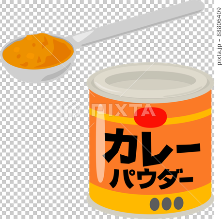 缶入りのカレー粉 88806409
