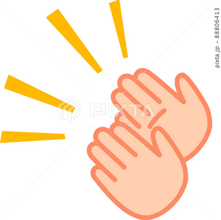 拍手する手 88806413