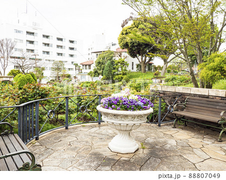神奈川県横浜市港の見える丘公園 神奈川県横浜市港の見える丘公園 88807049