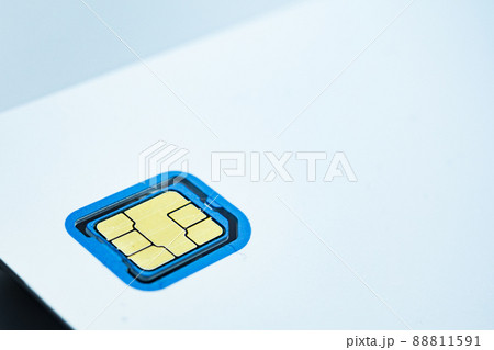 シンプルなSIMカードのイメージ シンプルなSIMカードのイメージ 88811591