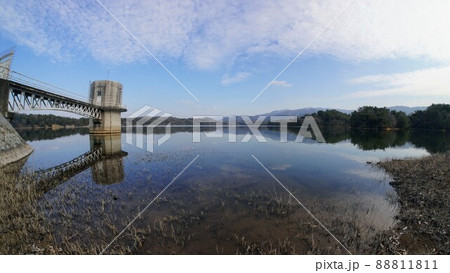 満濃池（世界灌漑施設遺産・国の名勝）7【香川県仲多度郡まんのう町】 88811811