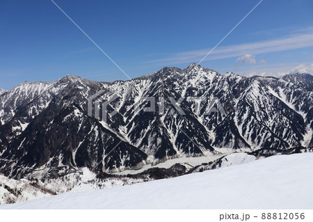 早春の後立山連峰 早春の後立山連峰 88812056