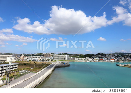 沖縄 糸満 糸満の街並み 沖縄 糸満 糸満の街並み 88813694