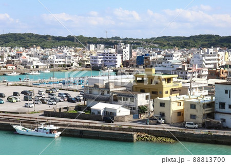 沖縄 糸満 糸満の街並み 沖縄 糸満 糸満の街並み 88813700