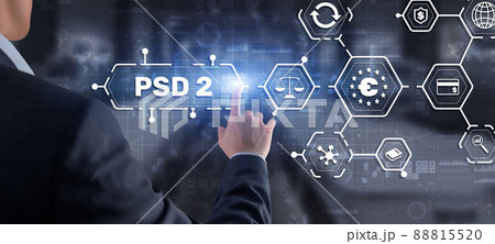 Payment Services Directive revised PSD2. EU Payment Directive Payment Services Directive revised PSD2. EU Payment Directive 88815520