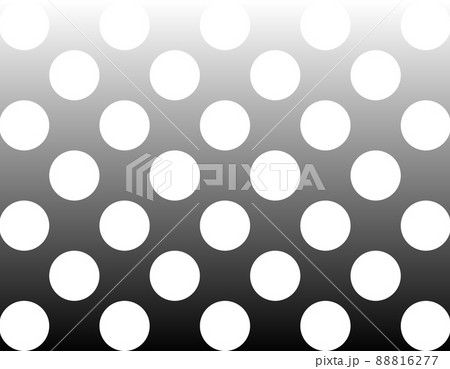 大きめドットのグラデーション背景素材 水玉模様のイラスト素材のイラスト素材