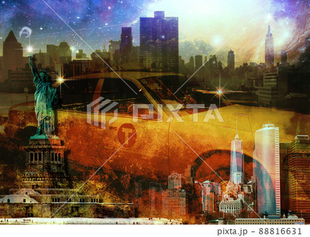 Statue of liberty and NYC Statue of liberty and NYC 88816631