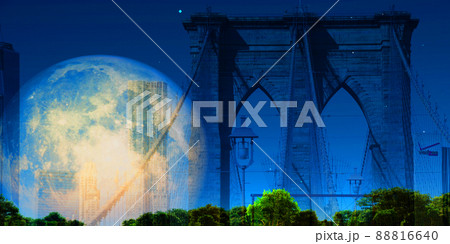 NY Brooklyn Bridge 88816640