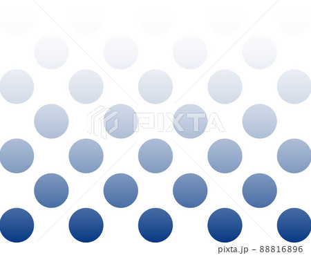 大きめグラデーションドットの背景素材 水玉模様のイラスト素材のイラスト素材 8166