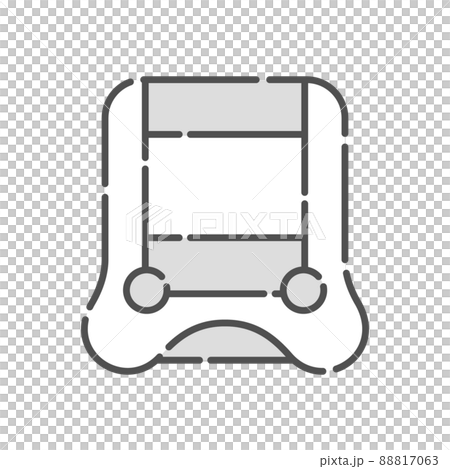 自動運転、自動運転車のイラスト。 88817063
