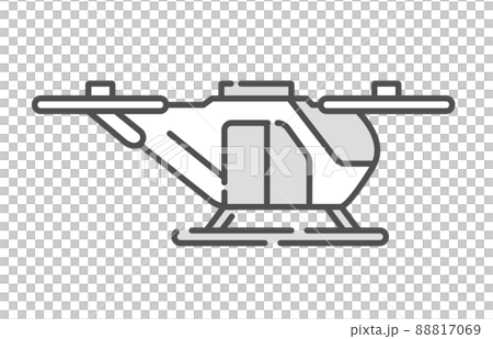 未来の空飛ぶクルマ、空飛ぶタクシーのベクターイラスト。 88817069