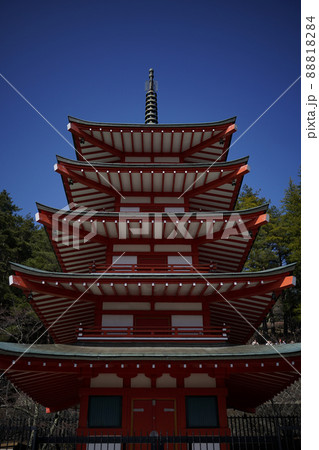 新倉山浅間公園の五重塔 新倉山浅間公園の五重塔 88818284