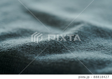 closeup of blue mixed linen cotton natural fabric closeup of blue mixed linen cotton natural fabric 88818427