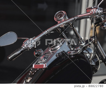 vintage old motorcycle 88822780