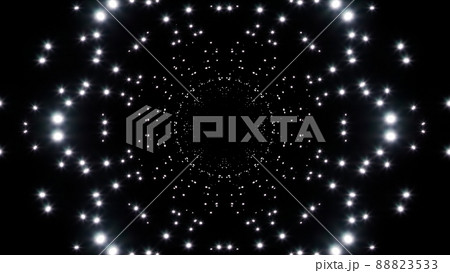 Bright Flower Shape Glittering Light Background Bright Flower Shape Glittering Light Background 88823533