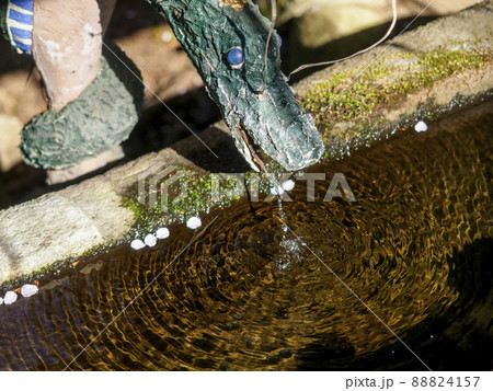寺院の手水舎 寺院の手水舎 88824157