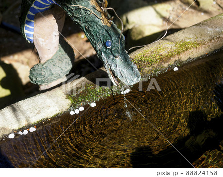 寺院の手水舎 寺院の手水舎 88824158