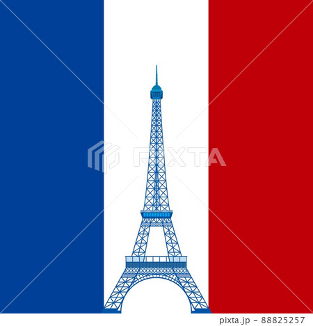 エッフェル塔　tour　eiffel　トリコロール 88825257