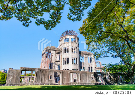 広島県　原爆ドーム 88825583