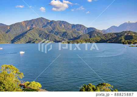 台湾　日月潭（にちげつたん）　台湾八景 88825887