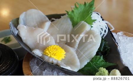 鳴門 味処あらし 平貝刺身定食 88826701