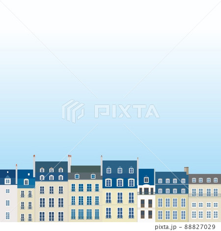パリ　paris　街並み 88827029