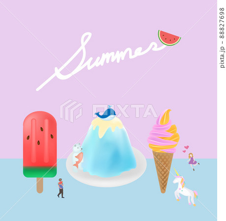 氷 アイス アイスクリーム 88827698