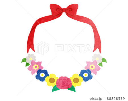 花のフレーム 88828539
